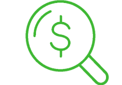 reporting and finances green