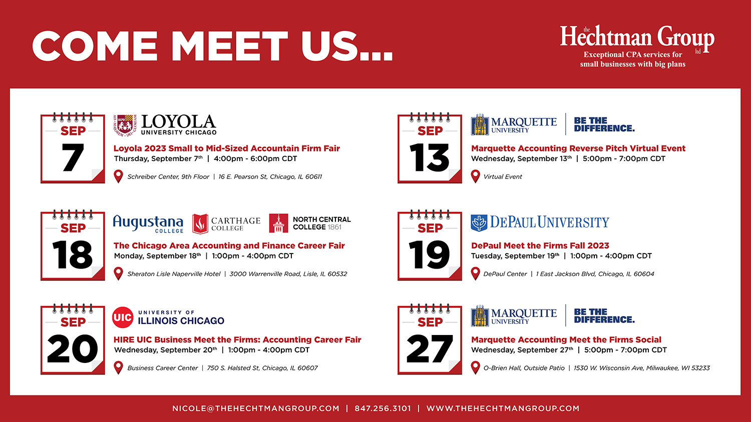 THG Job Fair Graphics Web